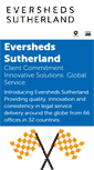 Mobile Screenshot of online.eversheds.com
